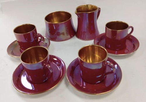 Carlton ware gilded pink - ware,