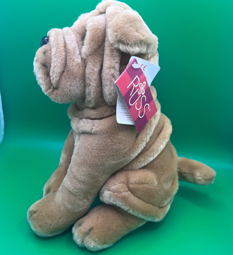 Russ berrie shar pei - berrie, sharpy