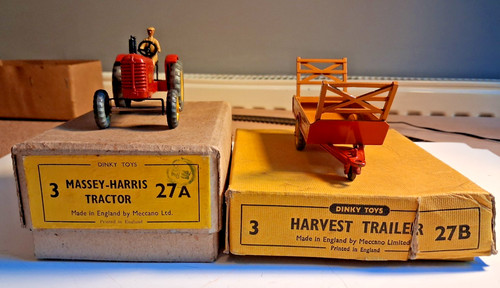 Dinky toys 27a massey - toys, harris