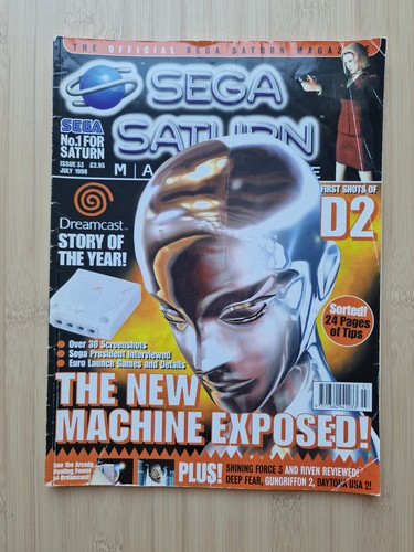 Official sega saturn - saturn, magazine