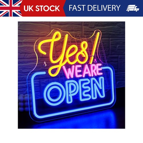 Open neon sign led - neon,