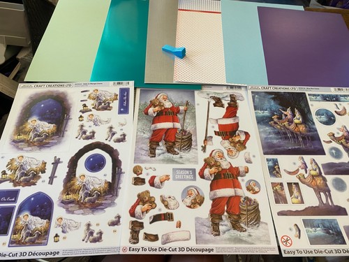 Craft christmas card - craft,
