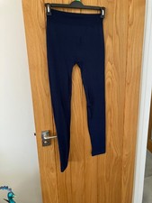Fleece Lined Blue Leggings