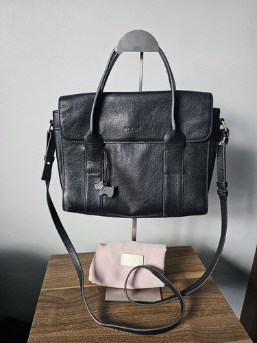 Radley black leather - radley,, handbag