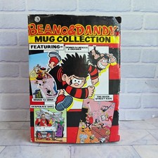 The Beano & Dandy Mug Collection Retro 2008 Unused In Box Dennis Menace