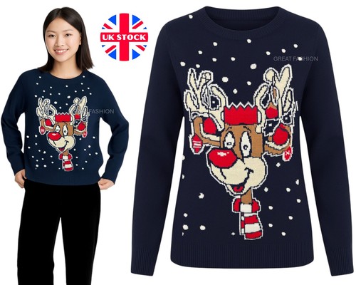 Christmas xmas jumper ladies - christmas,