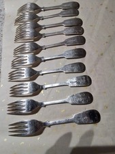 Antique Silver Plated Fiddle