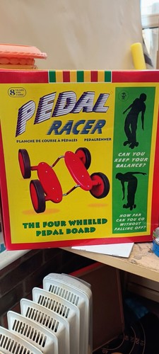 Pedal racer four wheeled - four-wheeled,