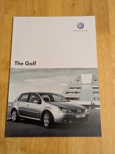 VW Golf 2007 Brochure Prospekt inc. GTi Edition 30, R32 4MOTION