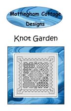 Blackwork Embroidery Kit   -  Knot Garden