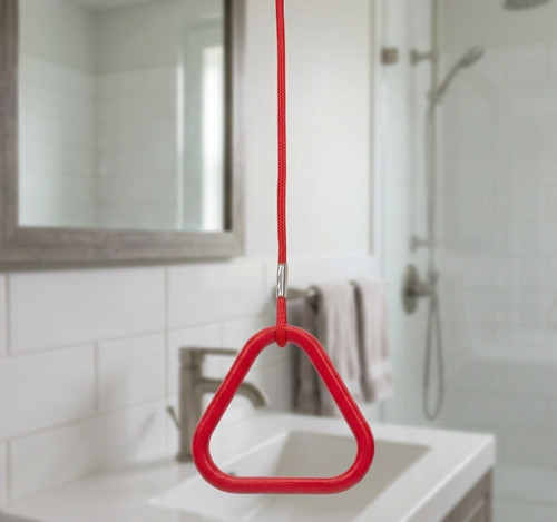 Red triangle emergency nurse - red,