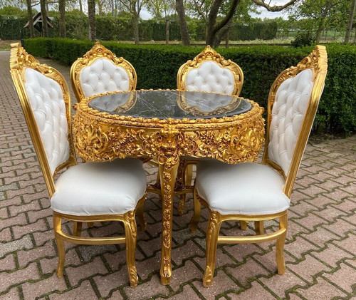 Dining table set italian - table,