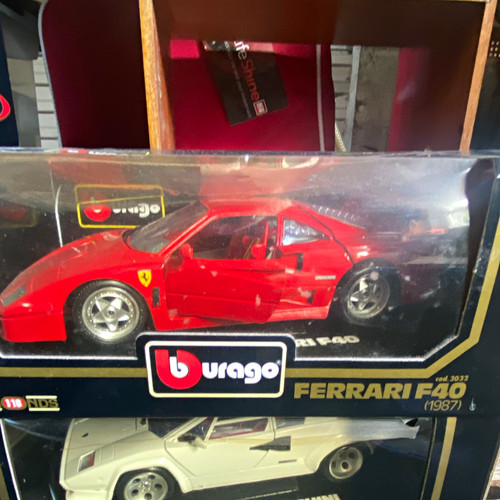 Bburago ferrari f40 1987 - bburago,