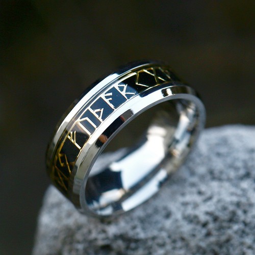 Stainless steel rune - steel, viking