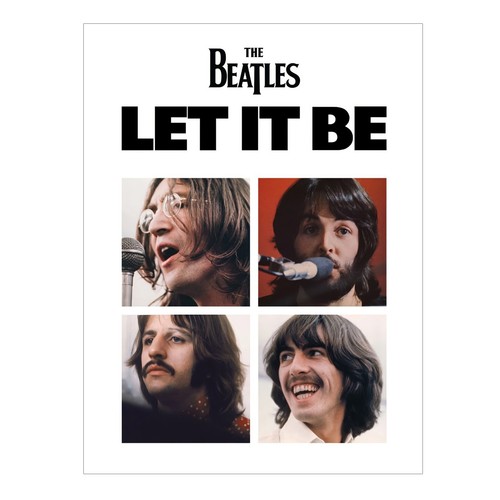 Beatles let metal sign - beatles, it
