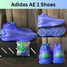 Adidas AE 1 Velocity blue Trainers Men Shoes Original - Size UK 9.5 -Free Delive