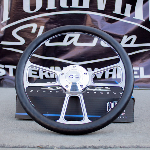 Billet steering wheel - billet,