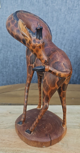 Hand carved wooden african - hand,