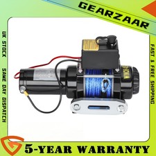 Gearzaar Electric Winch Recovery & wire remote 1400w 2041KG/4500LB 12V Workshop