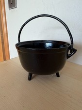 Iron Cauldron 5.5" footed pot