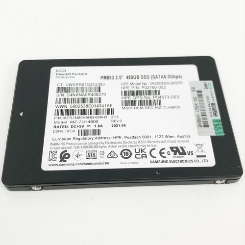 Hpe 480gb ssd enterprise - hpe,
