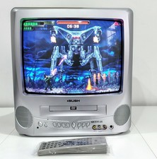 Bush - 14" TV - CRT Television / DVD Combi - Retro Gaming - Remote Control 