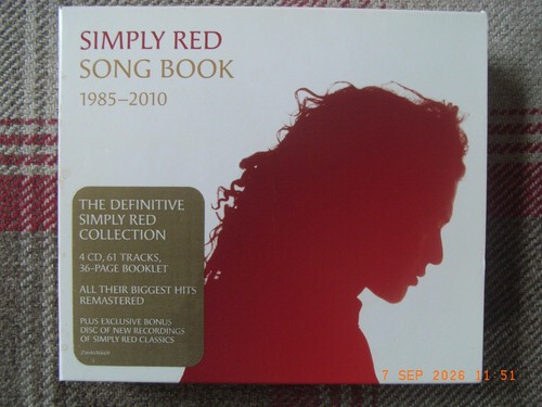Simply red song - simply, book