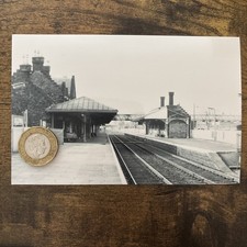 1807. LOCKERBIE STATION SCOTLAND British railway photograph