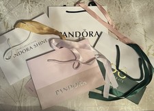 4 x Used PANDORA Gift Bags