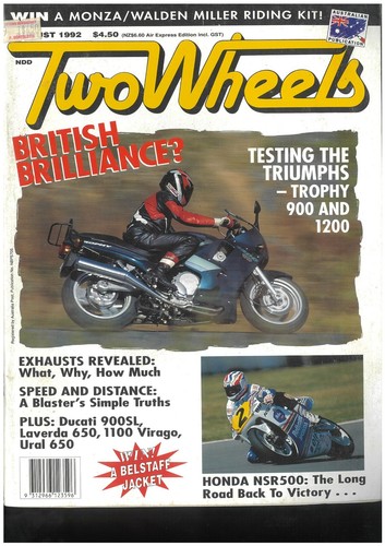 Two wheels motorcycle magazine - two,