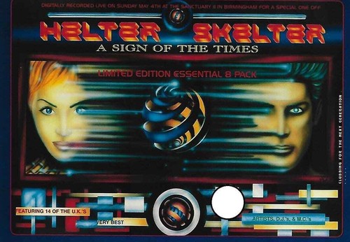 Helter skelter sign of - a,