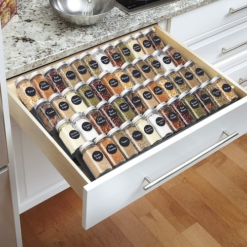 Spice rack drawer organizer - spice,