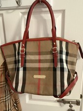 Burberry Nova Check Tote Bag
