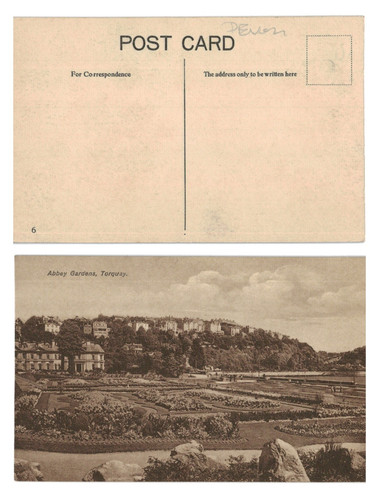 Vintage postcard abbey - -,