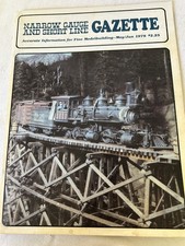 Narrow Gauge and Short Line Gazette Magazine May/Jun 1978 Model Railroads