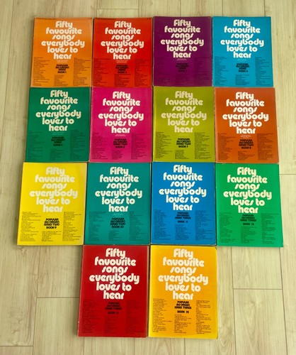 Vintage music books fifty - vintage,