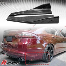 Carbon Look Rear Bumper Side