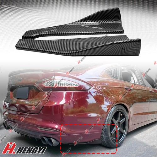 Carbon look rear bumper - look,