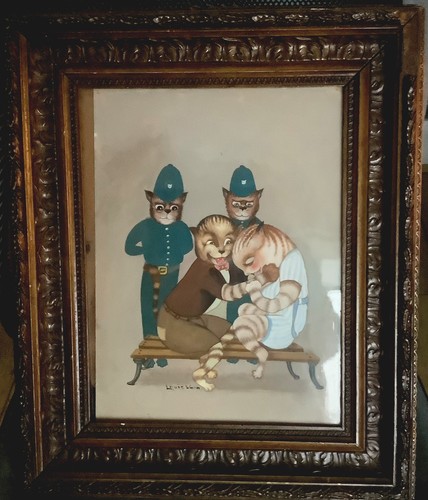 Louis wain original - original, rare