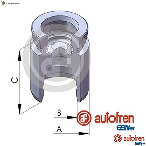 Piston brake caliper d02568 - caliper,