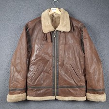 Vintage Leather Flight Jacket