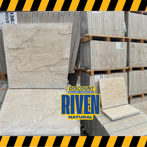 Riven stone peak - peak, paving