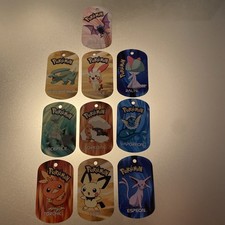 Pokemon METAL TAGS Job Lot Bundle 13