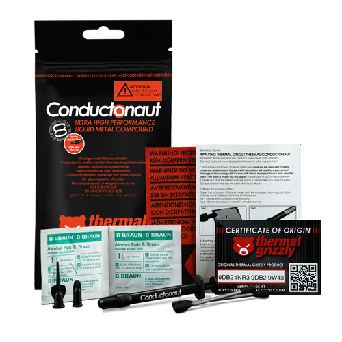 Thermal grizzly conductonaut - grizzly,