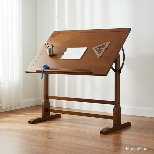 Vintage drafting table solid - vintage,