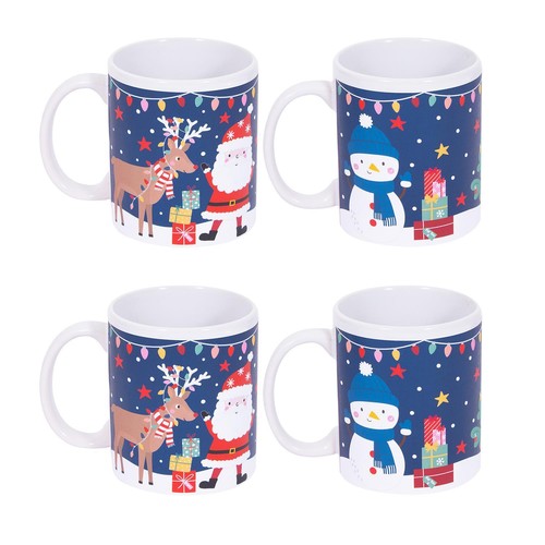 Set christmas mugs - christmas,