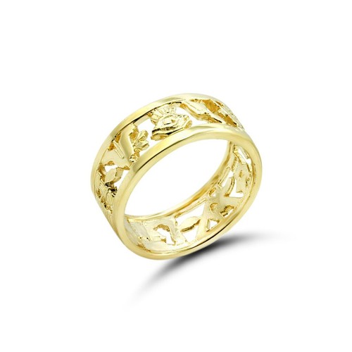 Masonic wedding ring - ring, 9ct