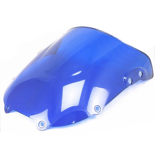 Blue motorcycle windshield - blue, for