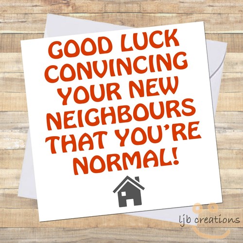 Funny new home - home, moving