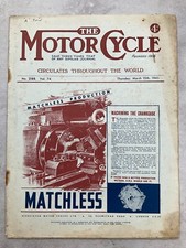 The Motorcycle Magazine - 15 March 1945 - Vincent Rapide, BSA Twin, Defects
